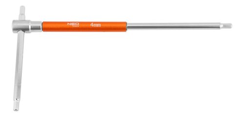 Neo Tools Imbuszkulcs készlet, T-fogantyús, 2-10mm, 10db-os