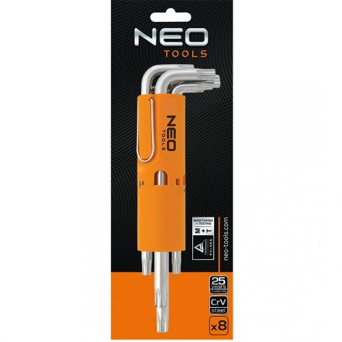 Neo Tools imbuszkulcs készlet torx 8r. t10-50