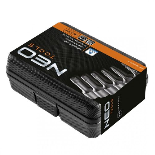 Neo Tools törtcsavar-kihajtó készlet 6r. 2-10mm 3/8"