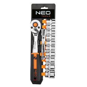 Neo Tools Dugókulcskészlet 12db, 3/8"