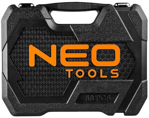 Neo Tools Dugókulcskészlet + bitkészlet 1/2", 58db