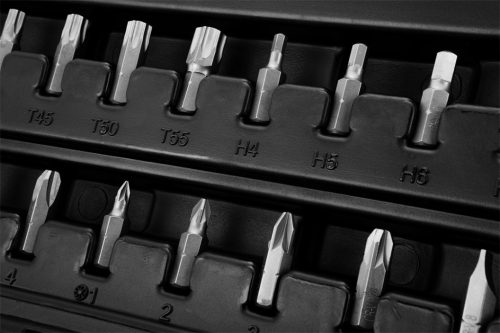 Neo Tools Dugókulcskészlet + bitkészlet 1/2", 58db