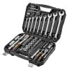 Neo Tools Dugókulcskészlet + szerszámkészlet 1/2", 1/4", 82db, ECO