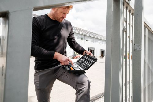 Neo Tools Dugókulcs és bit készlet, 1/4", matt felület, 55db