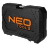 Neo Tools Dugókulcs és bit készlet, 1/4", matt felület, 55db