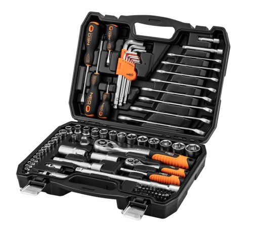 Neo Tools Dugókulcskészlet 1/2 ", 1/4", 108db