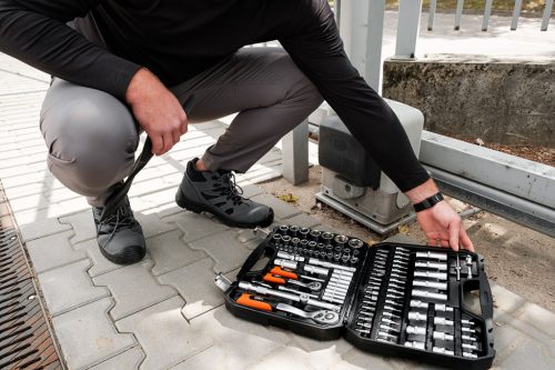 Neo Tools Dugókulcskészlet 1/2", 1/4", 110db