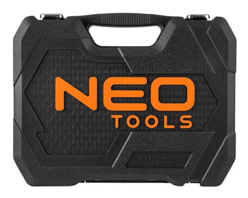 Neo Tools Dugókulcskészlet 1/2", 1/4", 110db