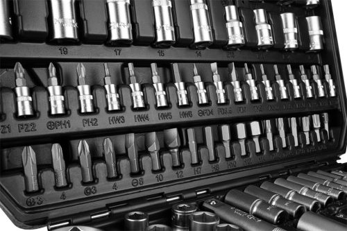 Neo Tools Dugókulcskészlet 1/2", 1/4", 110db