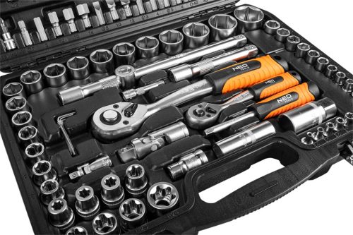 Neo Tools Dugókulcskészlet 1/2 ", 1/4", 108db