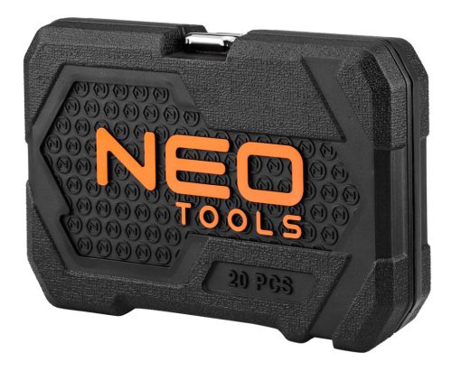 Neo Tools Dugókulcskészlet 1/4", matt felület, 20db