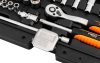 Neo Tools Dugókulcskészlet 1/4", matt felület, 23db