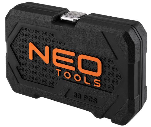 Neo Tools Dugókulcskészlet 1/4", matt felület, 38db