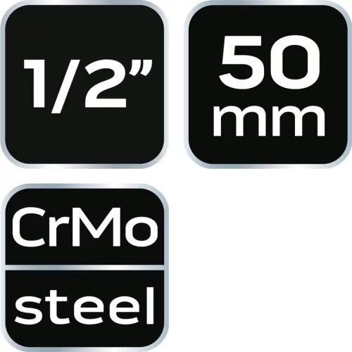 Neo Tools Hosszabító szár ütvecsavarozókhoz 1/2" 50mm