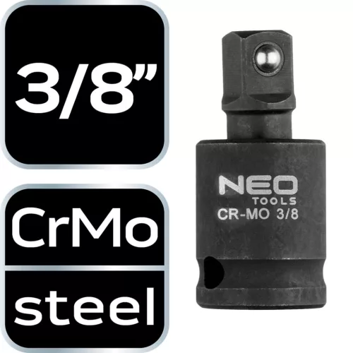 Neo Tools Csuklós toldó ütvecsavarozókhoz 3/8"