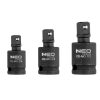 Neo Tools Csuklós toldó készlet ütvecsavarozókhoz 1/4", 3/8",1/2"