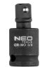 Neo Tools Csuklós toldó készlet ütvecsavarozókhoz 1/4", 3/8",1/2"