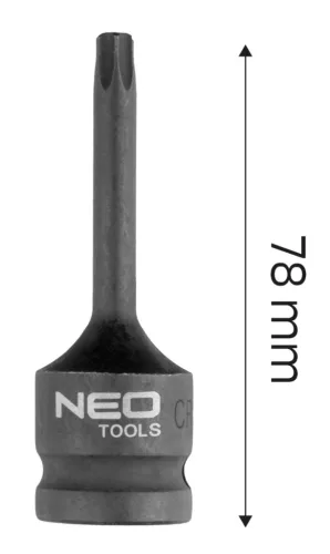 Neo Tools Torziós bit ütvecsavarozókhoz 1/2" T30