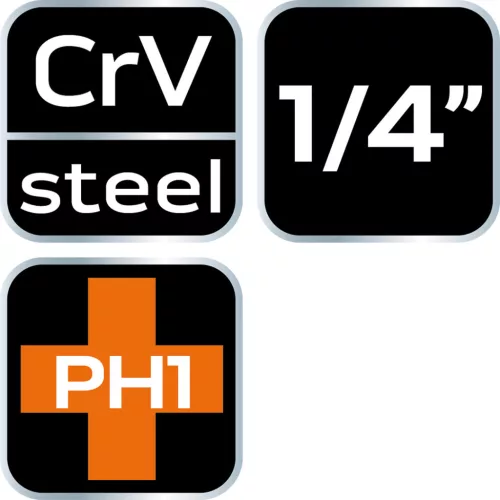 Neo Tools PH1 dugókulcs 1/4" 37mm