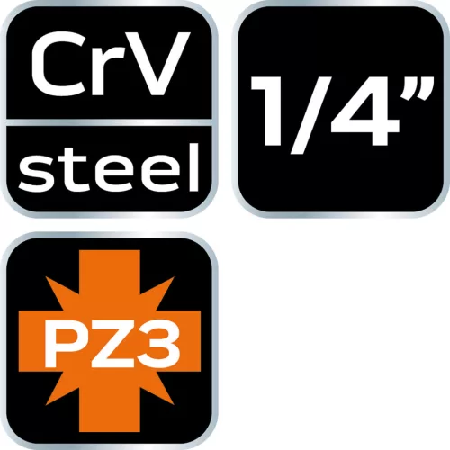 Neo Tools PZ3 dugókulcs 1/4" 37mm