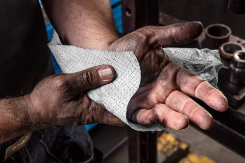 Neo Tools Kéztisztító kendő, 100 lap, ragasztó, gyanta, szilikon, lakk, festék, poliuretán hab és polimer