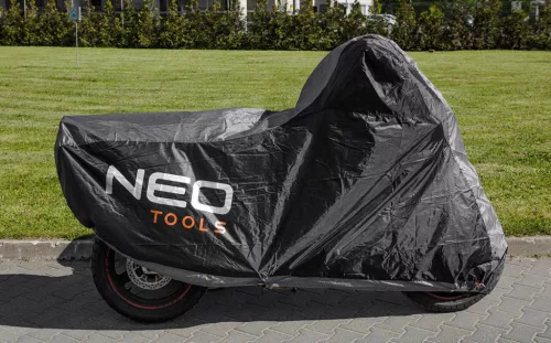 Neo Tools Motortakaró ponyva, 246 x 104 x 127cm, (150 ° C), kültéri