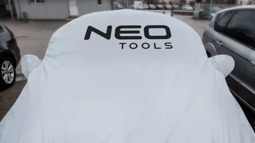 Neo Tools Autótakaró ponyva, 4,3 x 1,6 x 1,2m, 2 rétegű