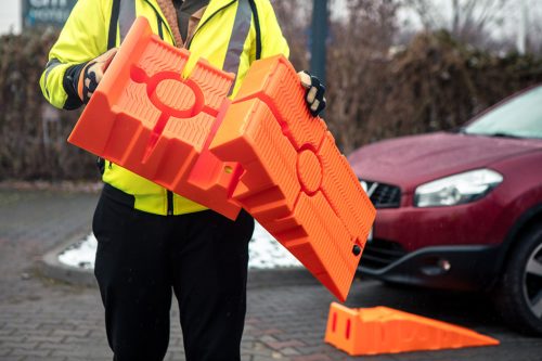 Neo Tools Autóemelő rámpa, kompozit műanyag 2db, 3000kg/pár teherbírás