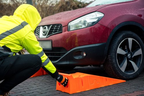 Neo Tools Autóemelő rámpa, kompozit műanyag 2db, 3000kg/pár teherbírás