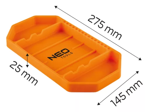 Neo Tools Szerszámtálca, szilikon, 27.5 x 14,5 x 2,5cm