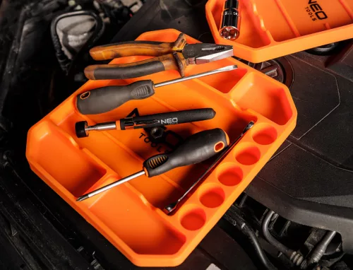 Neo Tools Szerszámtálca, szilikon, 25,7 x 23,2 x 2,5cm