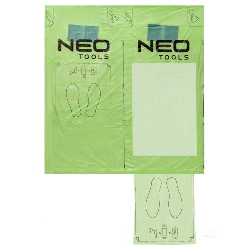 Neo Tools Belsőtér védőfólia, huzat, 200db, (5az1-ben, ülés, kormány, sebváltó, szőnyeg, kézifék)
