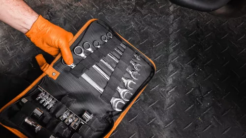 Neo Tools Motorkerékpárszerelő készlet - 25db - puha tok