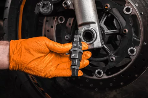 Neo Tools Motorkerékpár elsőtengely kulcs 6 az 1-ben