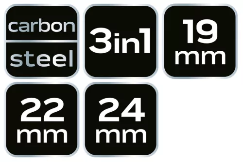 Neo Tools Motorkerékpár tengelykulcs 3 az 1-ben
