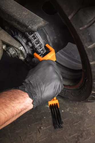 Neo Tools Lánctisztító kefe, műanyag