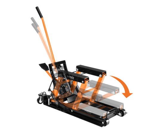 Neo Tools Mobil hidraulikus emelő quadokhoz és motorkerékpárokhoz. Teherbírás 680kg