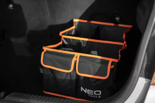 Neo Tools Autós rendszereződoboz, csomagtartóba, összecsukható, H25 méret