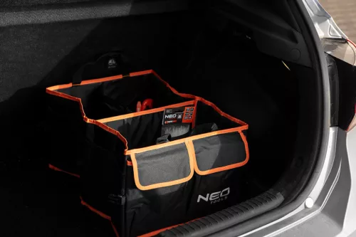 Neo Tools Autós rendszereződoboz, csomagtartóba, összecsukható, H25 méret