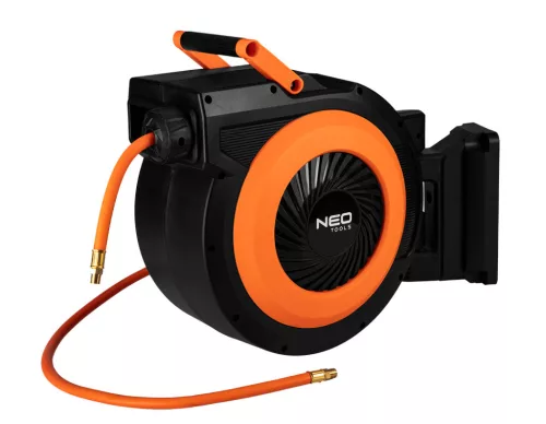 Neo Tools Pneumatikus tömlődob, automata, kompozit, 9.5mm x 15m