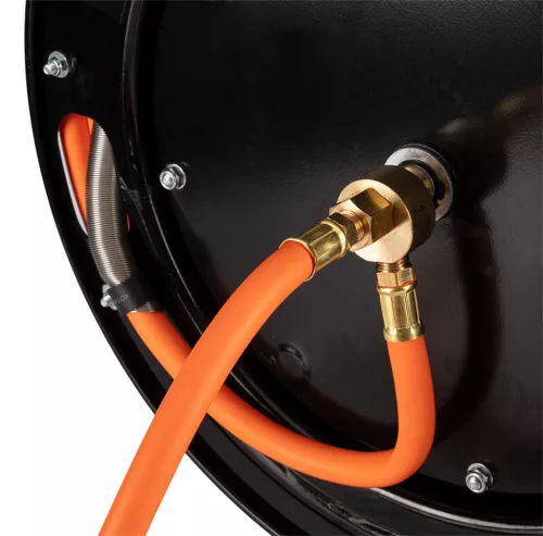 Neo Tools Pneumatikus tömlődob, automata, fém, nyitott, nagy igénybevételre