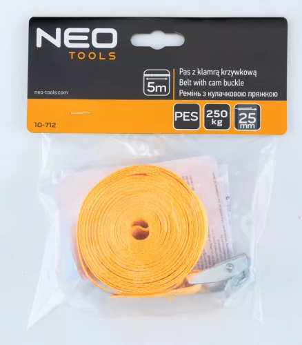 Neo Tools Rakományrögzítő heveder 5m/25mm, 1db/cs