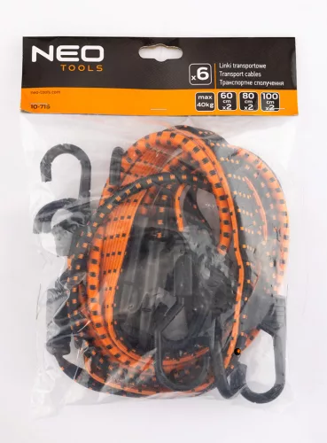 Neo Tools Gumipók, 4-40kg-ig, 6db/cs