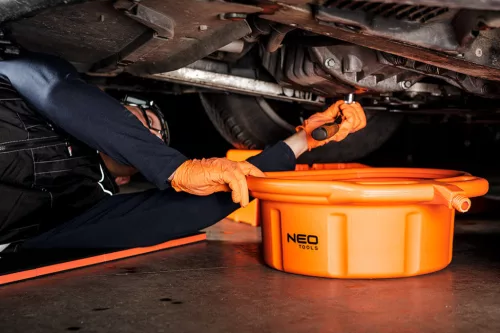 Neo Tools Olaj és hűtőfolyadék leeresztő tál, 16 L