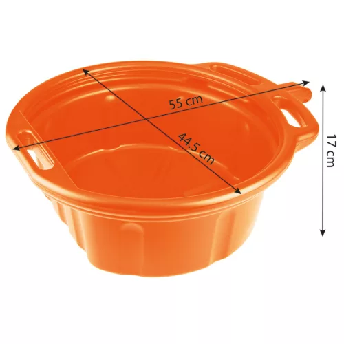 Neo Tools Olaj és hűtőfolyadék leeresztő tál, 16 L