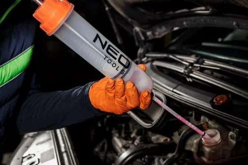 Neo Tools Műanyag folyadékbetöltő fecskendő, 500ml