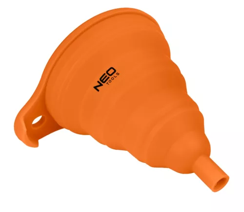 Neo Tools Tölcsér, rugalmas szilikon, vegyszerálló, 11x14cm, összecsukható