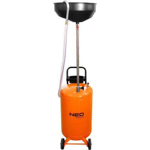 Neo Tools Mobil olajleeresztő készülék, gravitációs, leeresztő tál 10l, gyűjtőtartály 70l