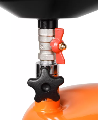 Neo Tools Mobil olajleeresztő készülék, gravitációs, leeresztő tál 10l, gyűjtőtartály 70l