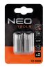 Neo Tools Torx bit, 3/8", T55x30mm, S2, 2db